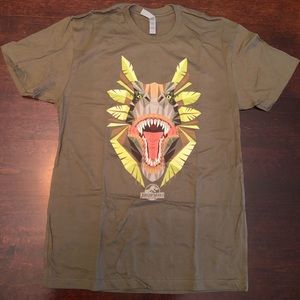 Jurassic World medium T-shirt khaki/olive color